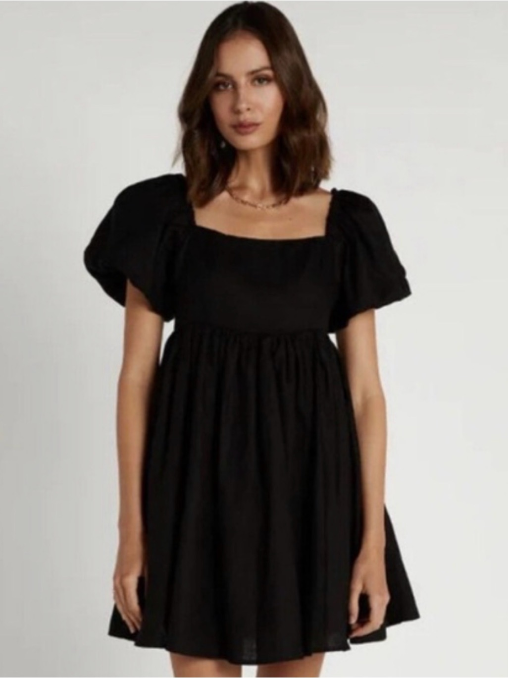Dissh Black Danielle Mini Dress